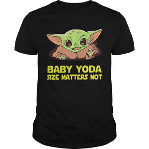 Baby Yoda Size Matters Not Shirt